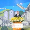 Ông Phùng Đức Tiến, Thứ trưởng Bộ NN&PTNT phát biểu tại lễ khởi công.(Nguồn: Vietnam+)