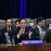 Thủ tướng Chính phủ Phạm Minh Chính dự Hội nghị cấp cao đặc biệt ASEAN-Hoa Kỳ. (Ảnh: Dương Giang/TTXVN) 