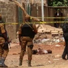 Quân đội Burkina Faso trong chiến dịch truy quét phần tử khủng bố. (Ảnh: AFP/TTXVN)