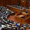Toàn cảnh phiên họp Quốc hội Nhật Bản ở Tokyo. (Ảnh: AFP/TTXVN)