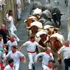 Lễ hội đua với bò tót nổi tiếng San Fermín ở thành phố Pamplona. (Nguồn: Getty Images)