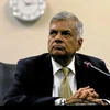 Thủ tướng Sri Lanka Ranil Wickremesinghe dự một cuộc họp báo ở thủ đô Colombo hồi năm 2018. (Ảnh: Reuters.)