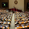 Toàn cảnh một phiên họp Quốc hội Hàn Quốc. (Ảnh: Yonhap/TTXVN) 