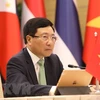 Phó Thủ tướng, Bộ trưởng Bộ Ngoại giao Phạm Bình Minh. (Ảnh: Văn Điệp/TTXVN) 