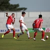 Hồng Lĩnh Hà Tĩnh chia điểm với Viettel FC trên sân nhà. (Ảnh: VFF)
