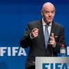 Chủ tịch Liên đoàn Bóng đá Thế giới (FIFA) Gianni Infatino.( Nguồn: AFP)