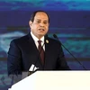 Tổng thống Ai Cập Abdel-Fattah al-Sisi. (Nguồn: THX/TTXVN) 