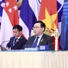 Chủ tịch Quốc hội Vương Đình Huệ dự phiên họp của AIPA. (Ảnh: Doãn Tấn/TTXVN) 