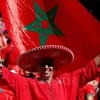 Cổ động viên của tuyển Maroc. (Nguồn: AFP/TTXVN)