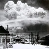 Đám mây hình nấm trên bầu trời Nagasaki vào ngày 9/8//1945. (Ảnh: Getty Images) 