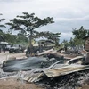 Hiện trường một vụ tấn công ở CHDC Congo. (Ảnh: AFP/TTXVN)