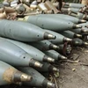 Pháp và Australia nhất trí hợp tác sản xuất hàng nghìn quả đạn pháo cỡ 155mm để hỗ trợ Ukraine. (Ảnh minh họa. Nguồn: Aa)