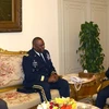Tổng thống Ai Cập Abdel Fattah El-Sisi và Bộ trưởng Quốc phòng Mỹ Lloyd Austin.(Nguồn: Daily Cairo)
