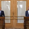  Ngoại trưởng Iran Hossein Amir-Abdollahian (phải) và Ngoại trưởng Nga Sergei Lavrov (trái) trong cuộc gặp tại Tehran, Iran, ngày 23/6/2022.( Ảnh: AFP/TTXVN)