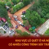 Khu vực lũ quét ở Hà Nội có nhiều công trình xây dựng trái phép