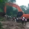 Lào: Tìm thấy lái xe người Việt mất tích do sạt lở đất ở quốc lộ 8