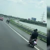 Xử lý nhóm thanh, thiếu niên chạy xe máy trên cao tốc Pháp Vân-Cầu Giẽ
