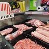 Thịt lợn tại siêu thị ở Mỹ.(Nguồn: AFP)