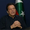 Cựu Thủ tướng Imran Khan trả lời phỏng vấn tại Lahore, Pakistan, ngày 18/5/2023. (Ảnh: AFP/TTXVN) 