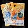  Đồng franc của Thụy Sĩ. (Ảnh: REUTERS/TTXVN)