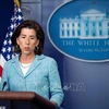 Bộ trưởng Thương mại Mỹ Gina Raimondo. (Ảnh tư liệu: AFP/TTXVN)