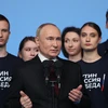 Tổng thống Nga cảm ơn người dân đã đi bỏ phiếu