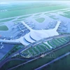 Sơ đồ Dự án đầu tư xây dựng Cảng hàng không quốc tế Long Thành . (Ảnh: Thống Nhất/TTXVN)