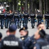 Cảnh sát Italy tuần tra tại thủ đô Rome. (Nguồn: AFP/TTXVN)
