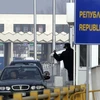 Hình ảnh một cửa khẩu biên giới của Bulgaria. (Ảnh: AFP) 