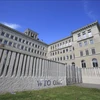 Trụ sở Tổ chức Thương mại thế giới (WTO) ở Geneva, Thụy Sĩ. (Ảnh: THX/TTXVN) 