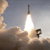 Tên lửa đẩy Atlas V mang theo tàu vũ trụ CST-100 Starliner của Hãng Boeing rời bệ phóng tại Trạm không quân Mũi Canaveral ở Florida, Mỹ ngày 19/5/2022. (Ảnh tư liệu: AFP/TTXVN)