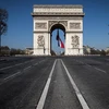 Khải Hoàn Môn ở thủ đô Paris, Pháp. (Ảnh: AFP/TTXVN) 