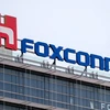 Logo của công ty sản xuất đồ điện tử Foxconn. (Ảnh: Getty Images)