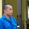 Bị cáo Thạch Duy Khánh tại phiên tòa. (Ảnh: Huỳnh Anh/TTXVN)