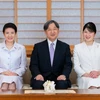 Hoàng gia Nhật Bản: (từ trái qua) Hoàng hậu Masako, Nhật hoàng Naruhito và Công chúa Aiko. (Ảnh: Instagram) 