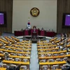 Toàn cảnh một phiên họp Quốc hội Hàn Quốc tại thủ đô Seoul. (Ảnh tư liệu: AFP/TTXVN)