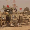 Xe tăng quân đội Israel được triển khai tại khu vực biên giới với Dải Gaza ở miền bắc Israel ngày 27/5/2024. (Ảnh: THX/TTXVN)