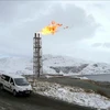 Cơ sở khai thác khí đốt tự nhiên hóa lỏng tại đảo Melkoeya, Na Uy. (Ảnh minh họa: AFP/TTXVN)