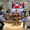 Hội nghị thượng đỉnh G7 ở Borgo Egnazia, Italy, ngày 13/6/2024.( Ảnh: AFP/TTXVN) 