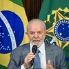 Tổng thống Brazil Luiz Inacio Lula da Silva. (Ảnh: AFP/TTXVN) 