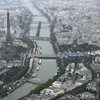 Sông Seine tại thủ đô Paris, Pháp, ngày 26/7/2024. (Ảnh: THX/TTXVN)