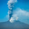 Núi lửa Etna ở Sicily, Italy phun tro bụi, ngày 4/3/2021. (Ảnh: AFP/TTXVN) 