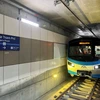 Metro Bến Thành-Suối Tiên. (Ảnh: TTXVN) 