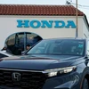 Tại một đại lý bán xe của Honda ở Burlingame, California (Mỹ) ngày 6/2/2024. (Ảnh: THX/TTXVN)