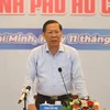 Ông Phan Văn Mãi, Chủ tịch Ury ban Nhân dân Thành phố Hồ Chí Minh. Ảnh: Đinh Hằng/TTXVN) 