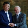 Tổng thống Brazil Luiz Inacio Lula da Silva và Chủ tịch Trung Quốc Tập Cận Bình. (Nguồn: Reuter)