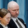 Kẻ giết người hàng loạt Anders Behring Breivik. (Nguồn: Reuters)