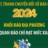 Khối báo địa phương: 8 cơ quan báo chí đạt mức xuất sắc 