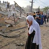 Tình hình chiến sự tại Dải Gaza vẫn tiếp diễn. (Nguồn: aa.com.tr)