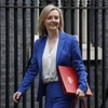 Bộ trưởng Thương mại Quốc tế Anh Liz Truss tại thủ đô London. (Ảnh: AFP/TTXVN)